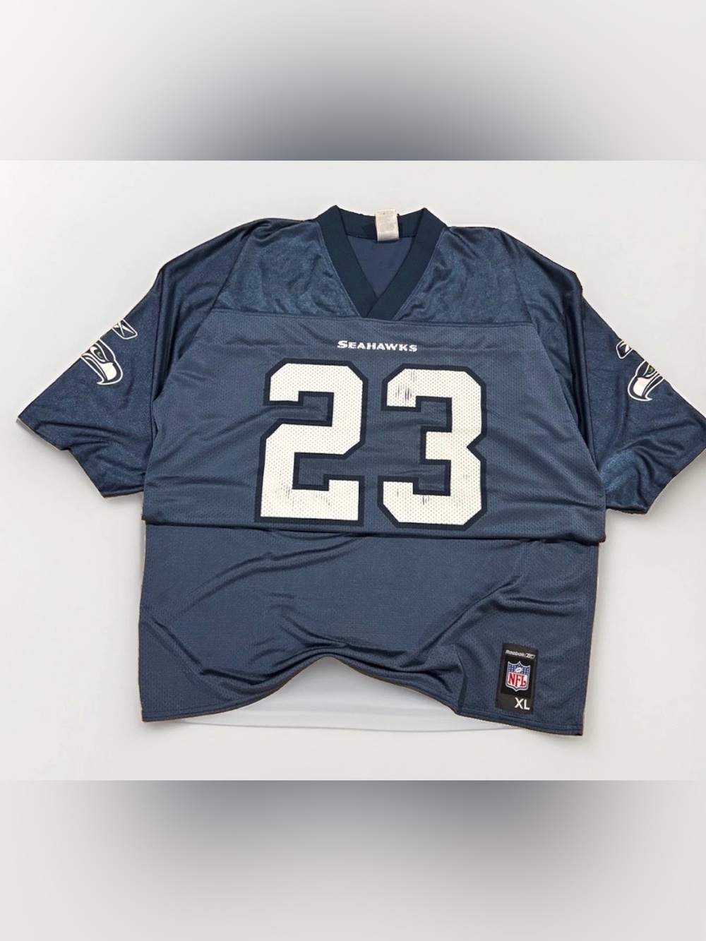 Reebok Seattle Seahawks Jersey Marcus Trufant #23 NFL Size XL Super Bowl